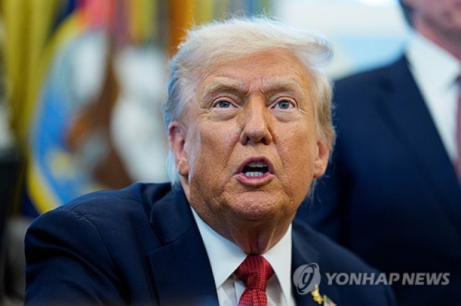 도널드 트럼프 미국 대통령