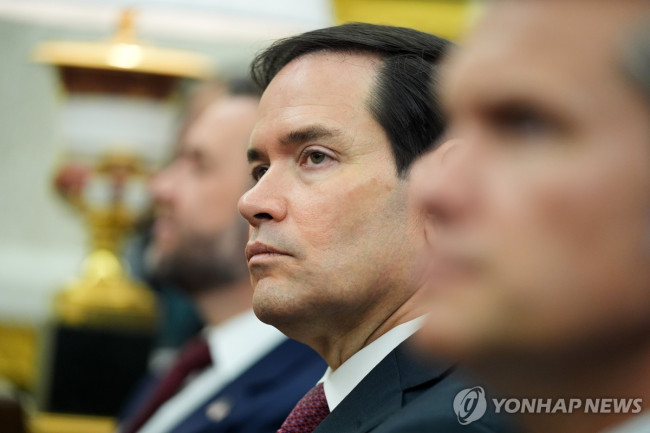 마코 루비오 미 국무장관