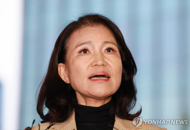 체포된 이진숙 전 방통위원장