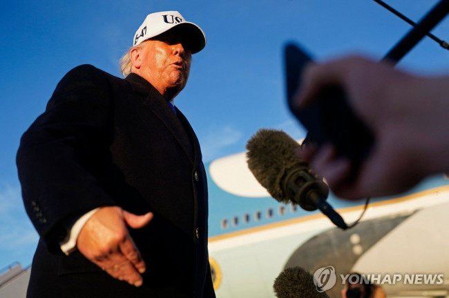 도널드 트럼프 미국 대통령 