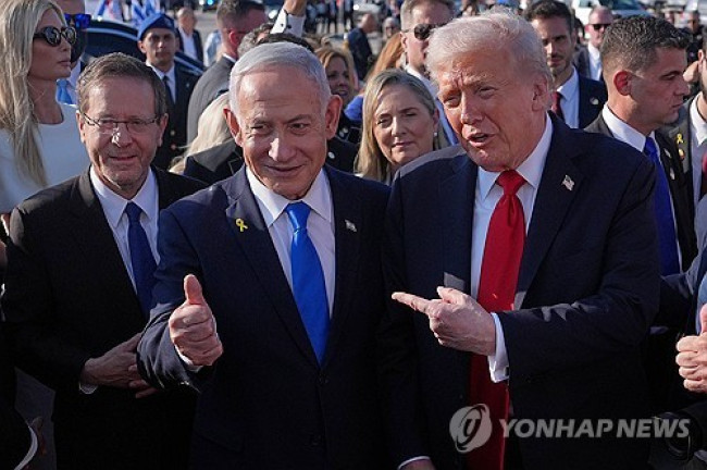 트럼프 대통령과 네타냐후 총리 