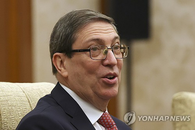 브루노 로드리게스 쿠바 외무부 장관