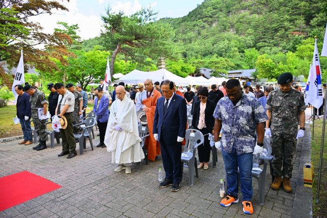 제3회 설악산 전투 승전 기념행사